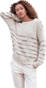 Celtic & Co. Drop Stitch Breton Sweater