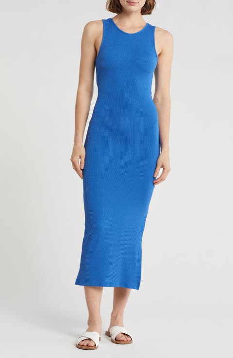 Reversible Cutout Midi Cover-Up Dress