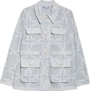 Veronica Beard Kiki Embroidered Eyelet Jacket