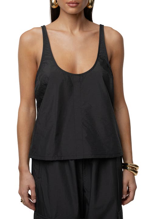 Active Scoop Neck Top