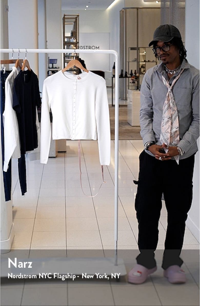 Riva Stretch Jersey Cardigan, sales video thumbnail