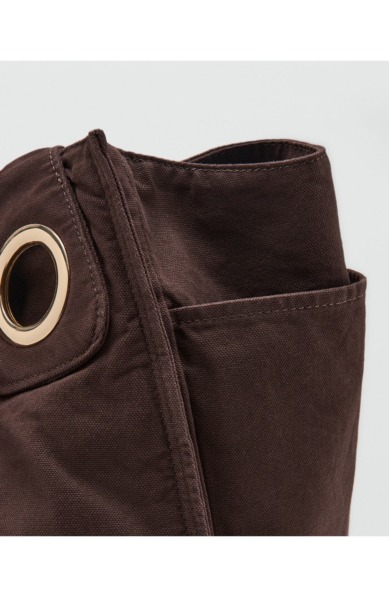 Canvas Hobo Bag, Alternate, color, CHOCOLATE