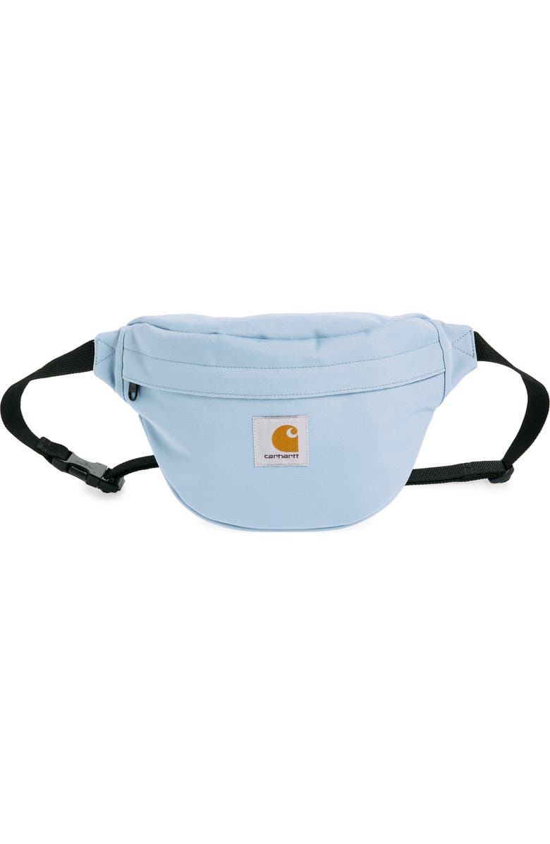 Carhartt Work In Progress Jake Canvas Hip Bag, Main, color, Misty Sky