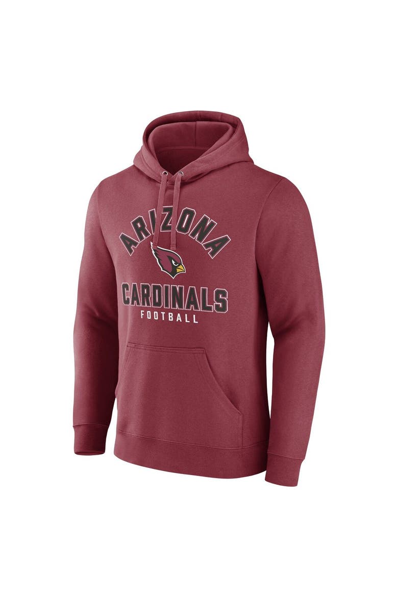 Men's Fanatics  Cardinal Arizona Cardinals Between the Pylons Pullover Hoodie, Alternate, color, Cardinal