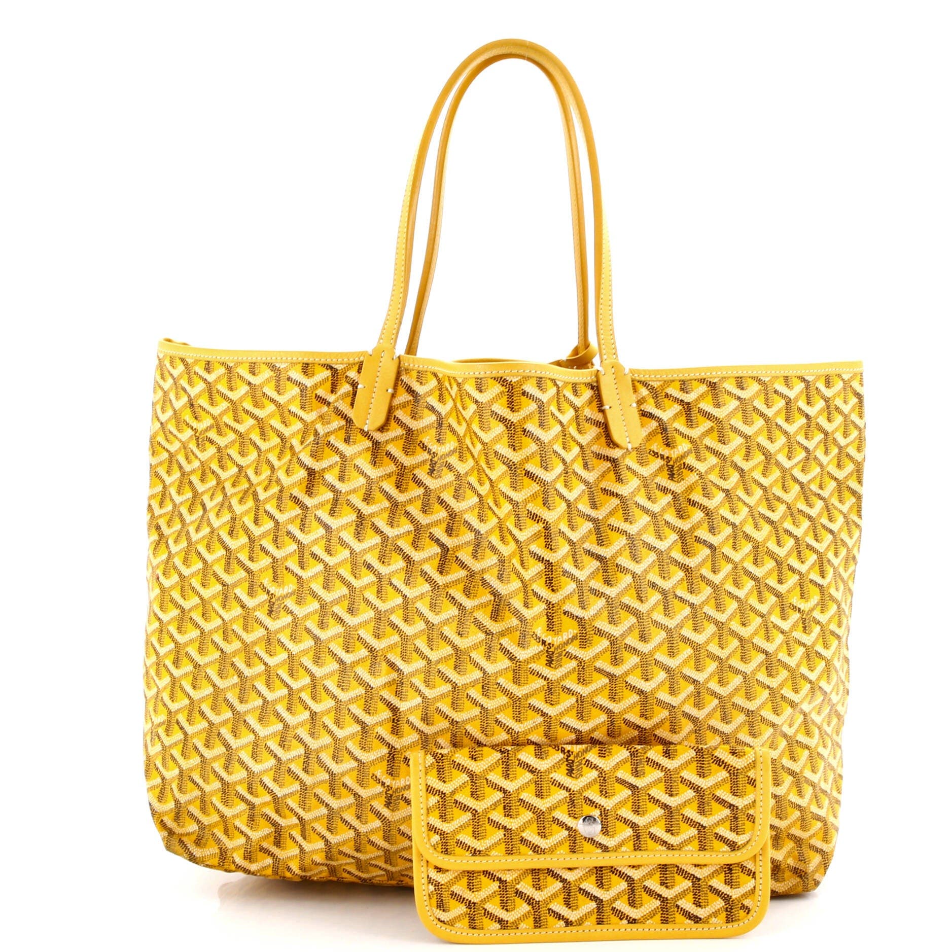 Pre-Owned Goyard Saint Louis Tote Coated Canvas GM, Alternate, color, 