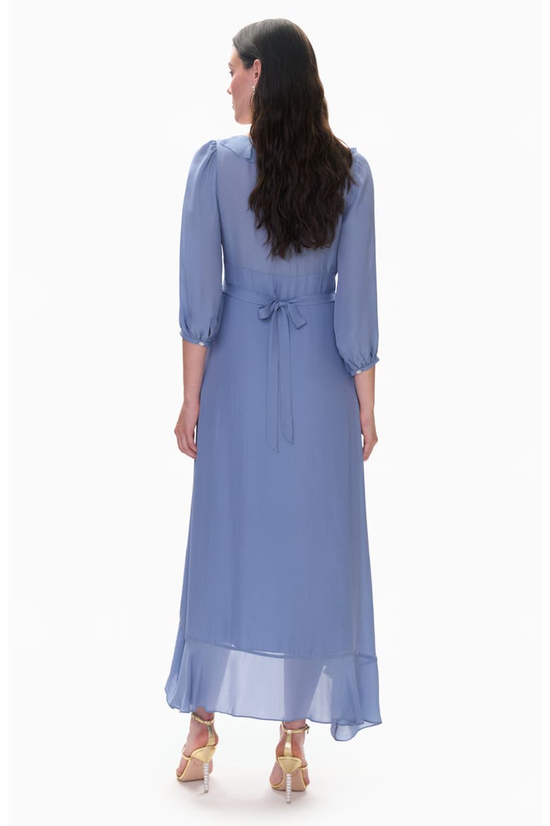 Cecilia Ruffle Dress, Alternate, color, Cornflower
