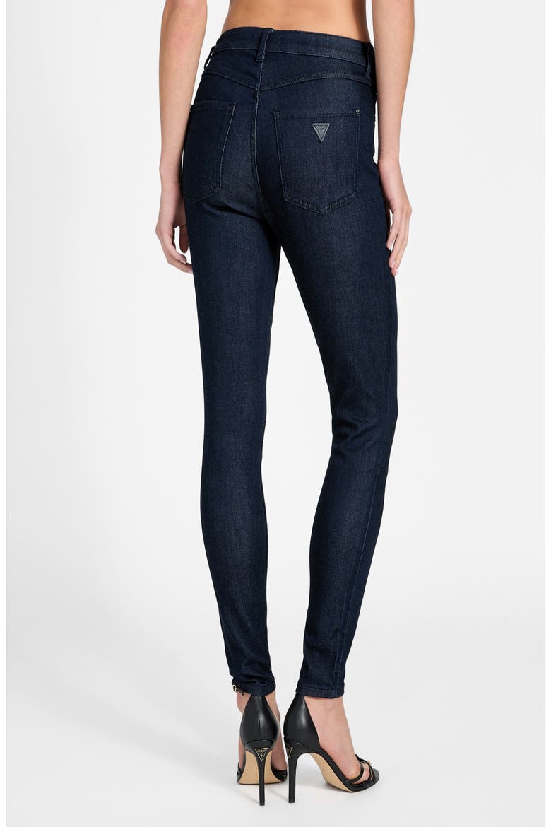 1981 High Waist Skinny Jeans, Alternate, color, RISW-BROWN