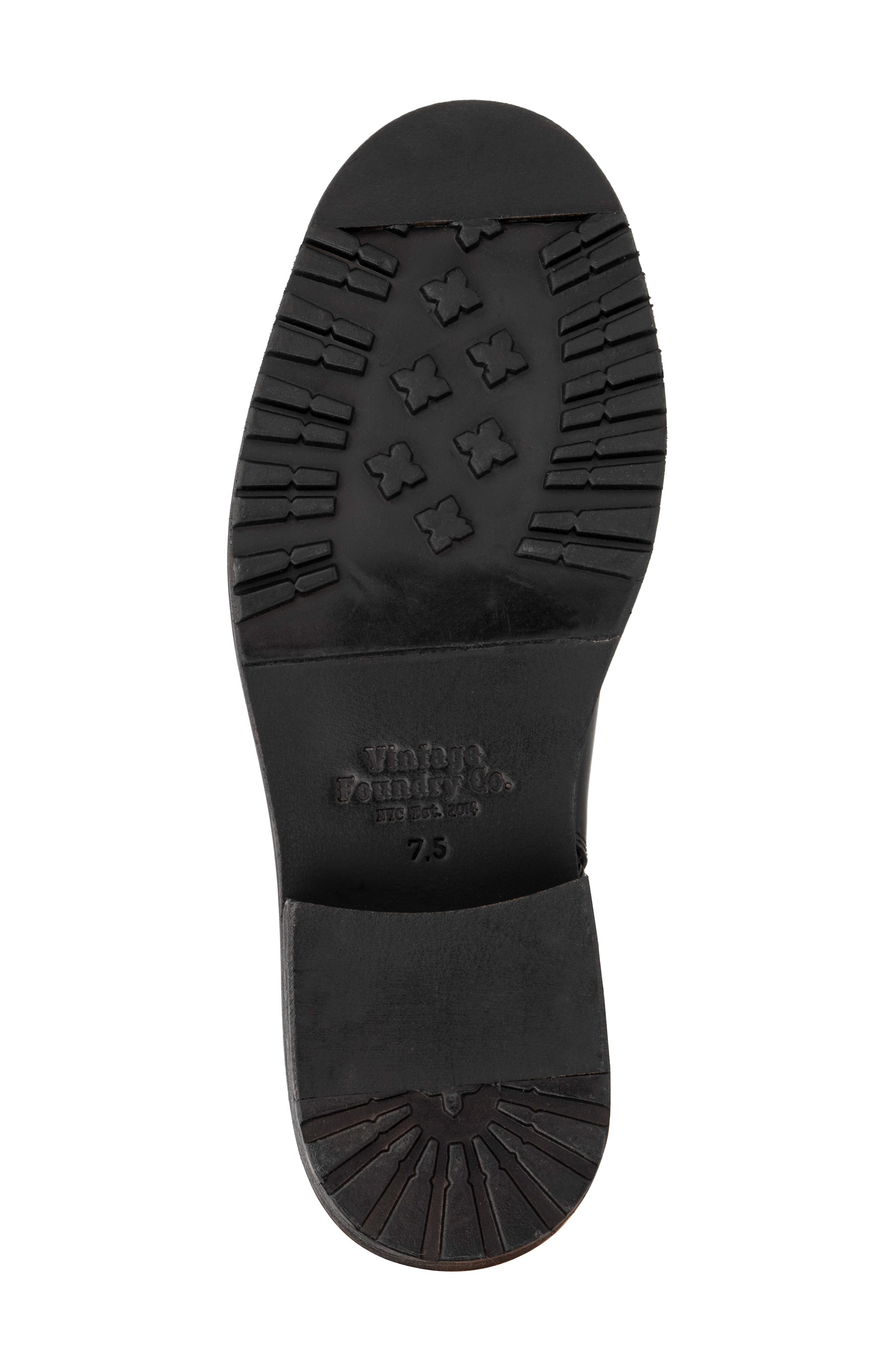 VINTAGE FOUNDRY Alaina Leather Boot, Alternate, color, Black