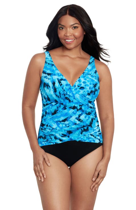 Megan V-neckline One-piece Swimsuit