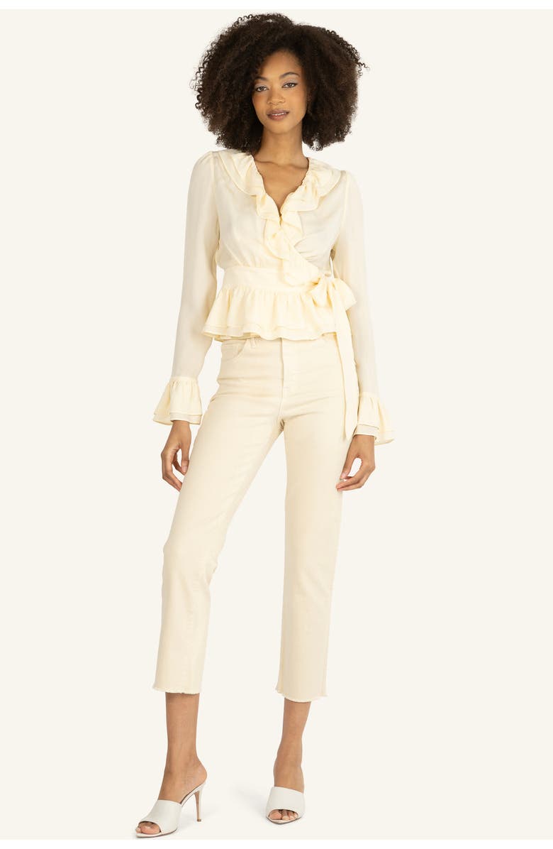 SECRET MISSION Noelle Blouse, Alternate, color, Crème