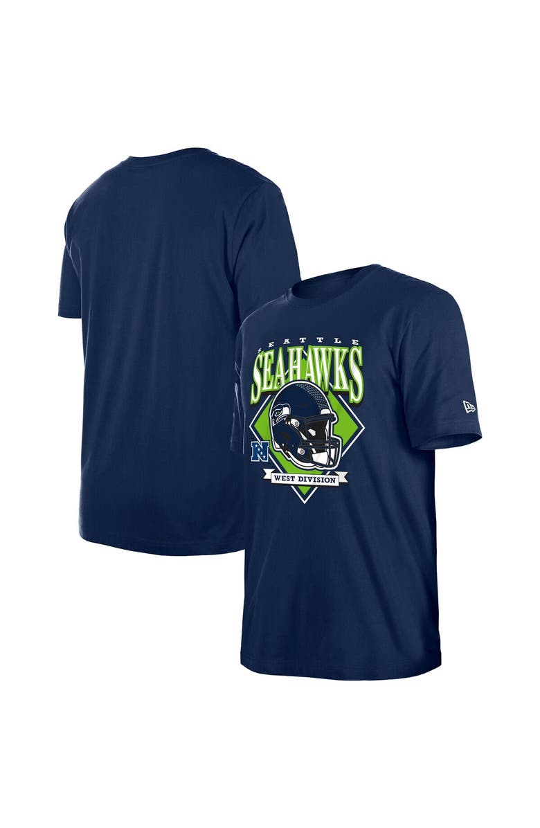 New Era Men's New Era College Navy Seattle Seahawks Team Logo T-Shirt, Main, color, Navy