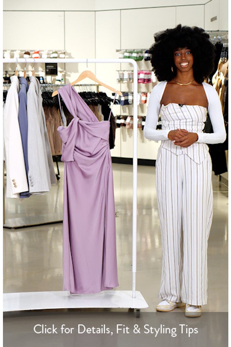 Cersei Satin Midi Dress video