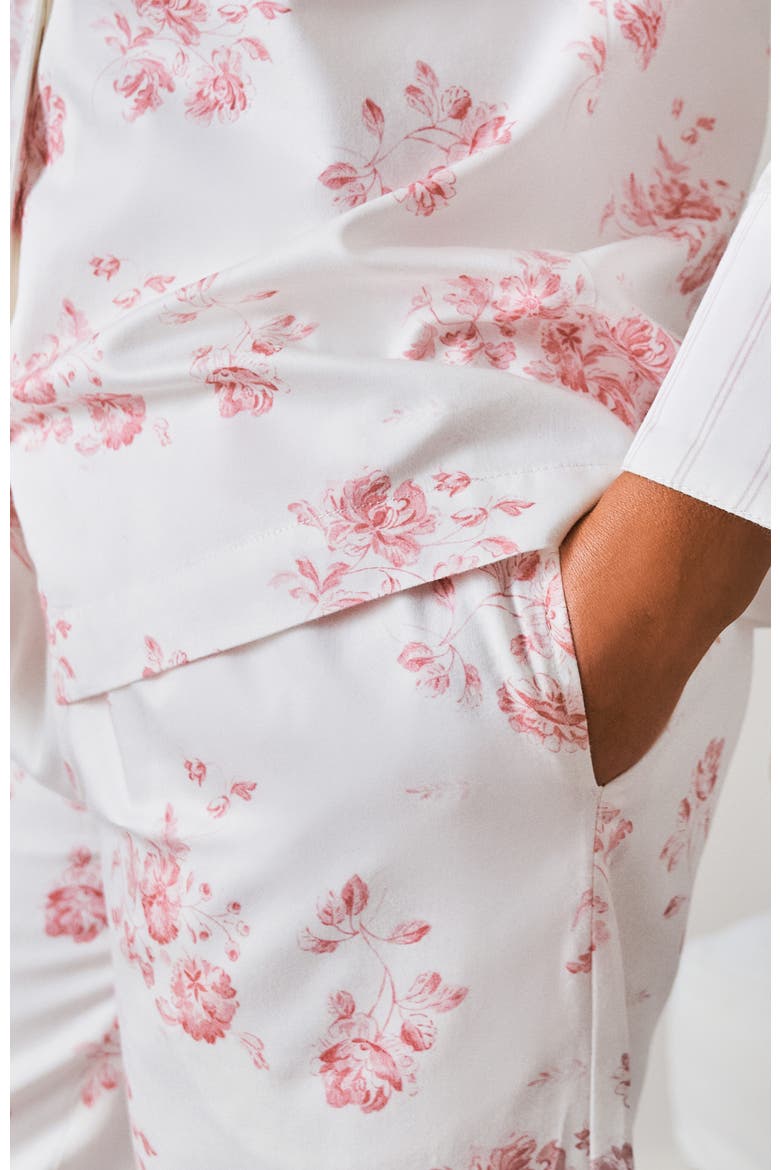 Luxury Sateen Pyjamas, Alternate, color, Pink