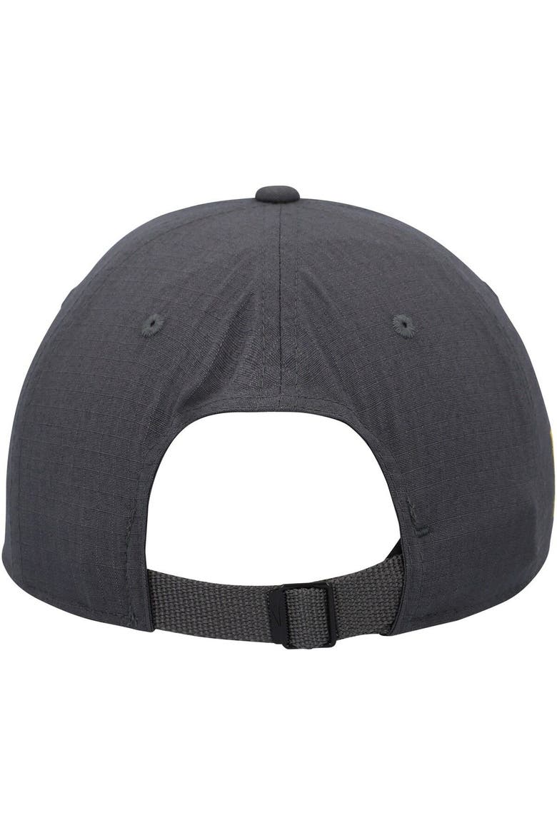 Men's Nike Charcoal Ole Miss Rebels Veterans Day Tactical Heritage86 Performance Adjustable Hat, Alternate, color, Charcoal
