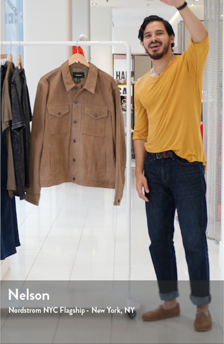 Lightweight Suede Jacket, sales video thumbnail