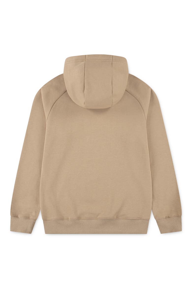 Kids' Varsity Logo Graphic Hoodie, Alternate, color, HEMP