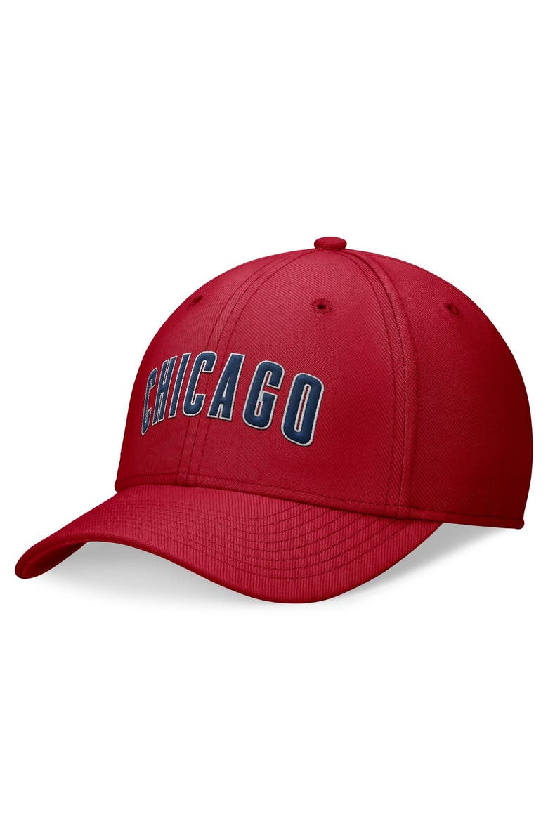 Nike Men's Nike Red Chicago Cubs Evergreen Performance Flex Hat, Main, color, Red