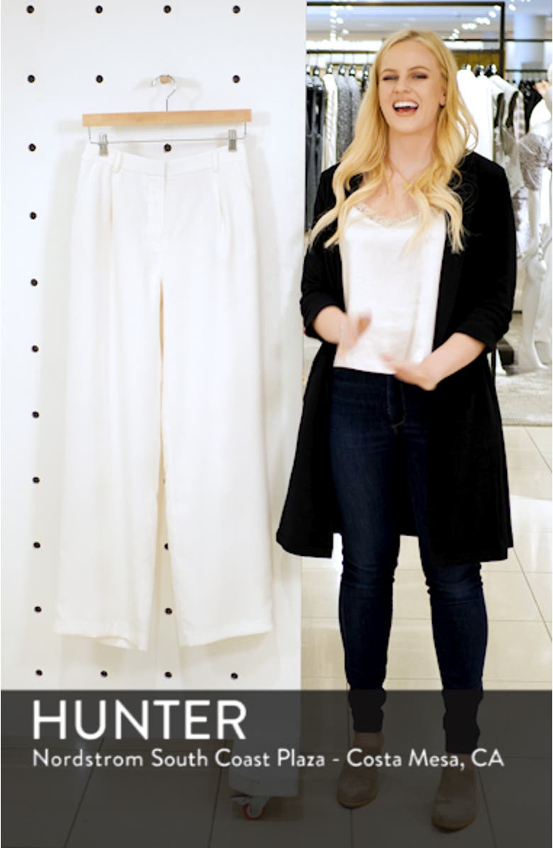Pleated Wide Leg Trousers, sales video thumbnail