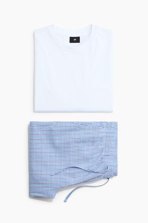 Pyjama T-shirt And Bottoms Set