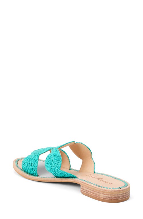 Shop Jack Rogers Laurin Crochet Sandal In Aquatic