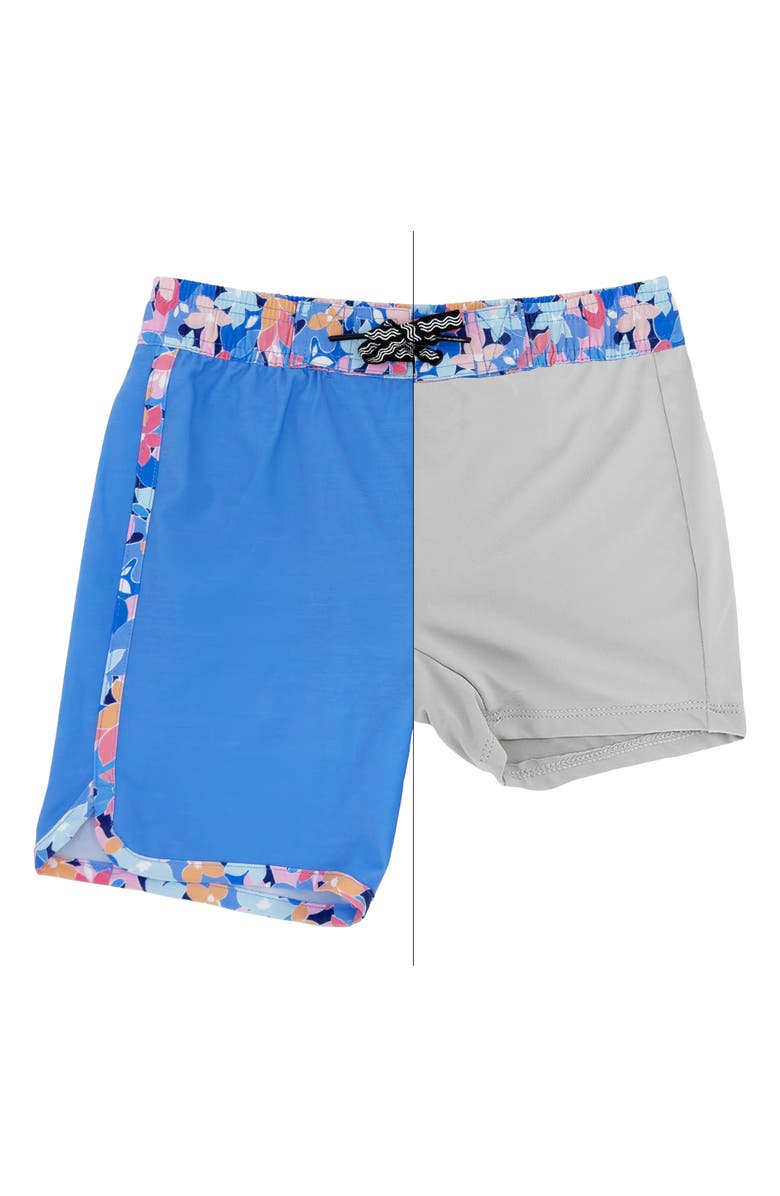 Feather 4 Arrow Kids' Garden Party Board Shorts, Alternate, color, 