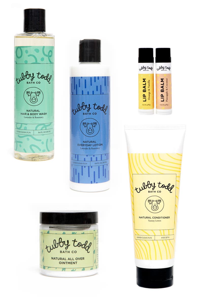 Tubby Todd The Toddler Gift Set, Main, color, WHITE