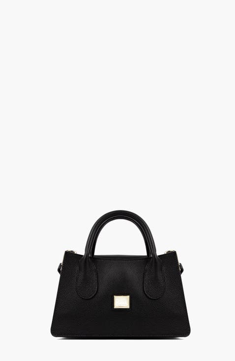 Muse 558 Pebbled Leather Handbag