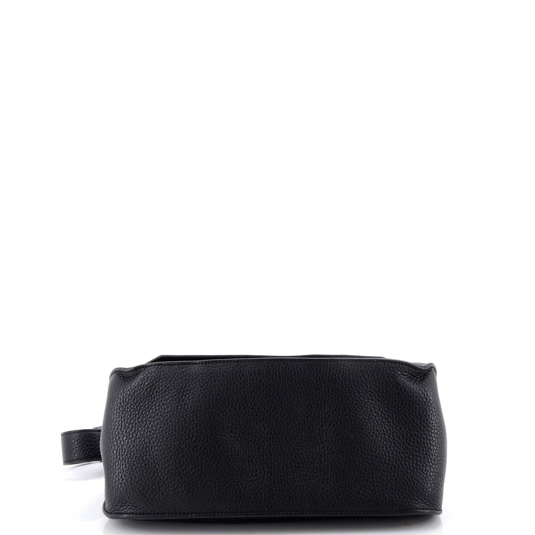 Pre-Owned Hermes Jypsiere Bag Clemence and Swift 31, Alternate, color, Noir