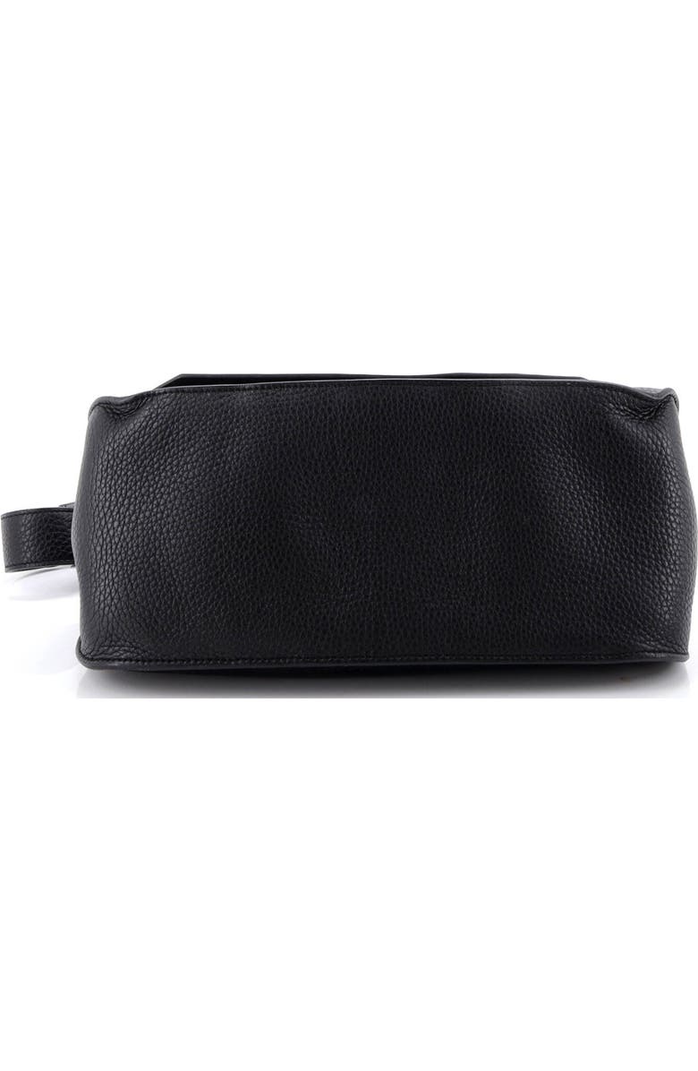 Pre-Owned Hermes Jypsiere Bag Clemence and Swift 31, Alternate, color, Noir