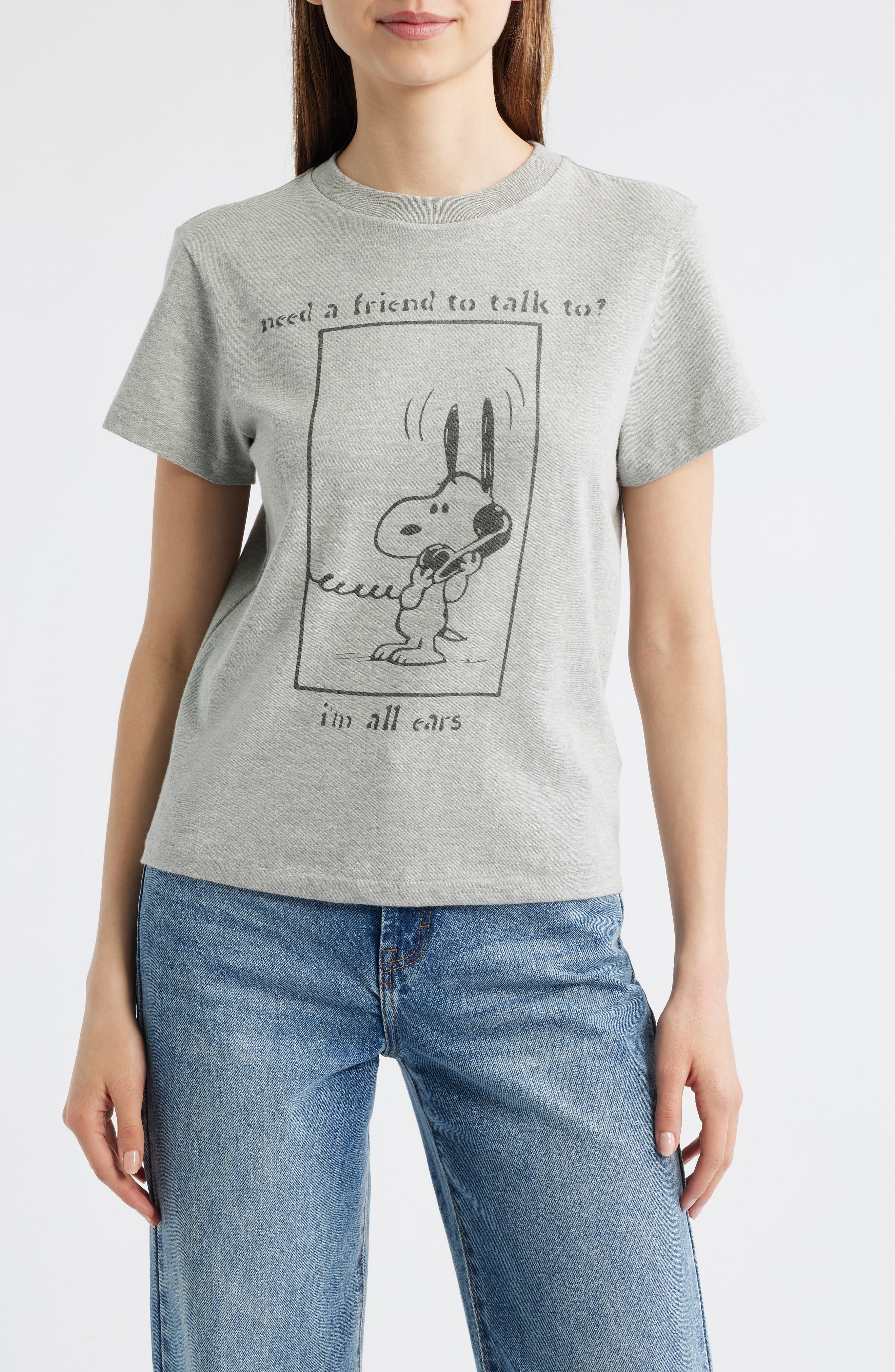 Classic Peanuts Snoopy Graphic T-Shirt