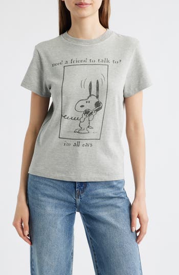 RE/DONE snoopy Tシャツ Re/Done Peanuts® Snoopy Classic Graphic T-Shirt | Nordstrom
