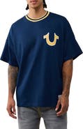 True Religion Script Heavy Oversized T-shirt