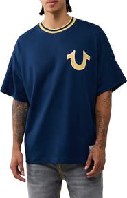 True Religion Script Heavy Oversized T-shirt