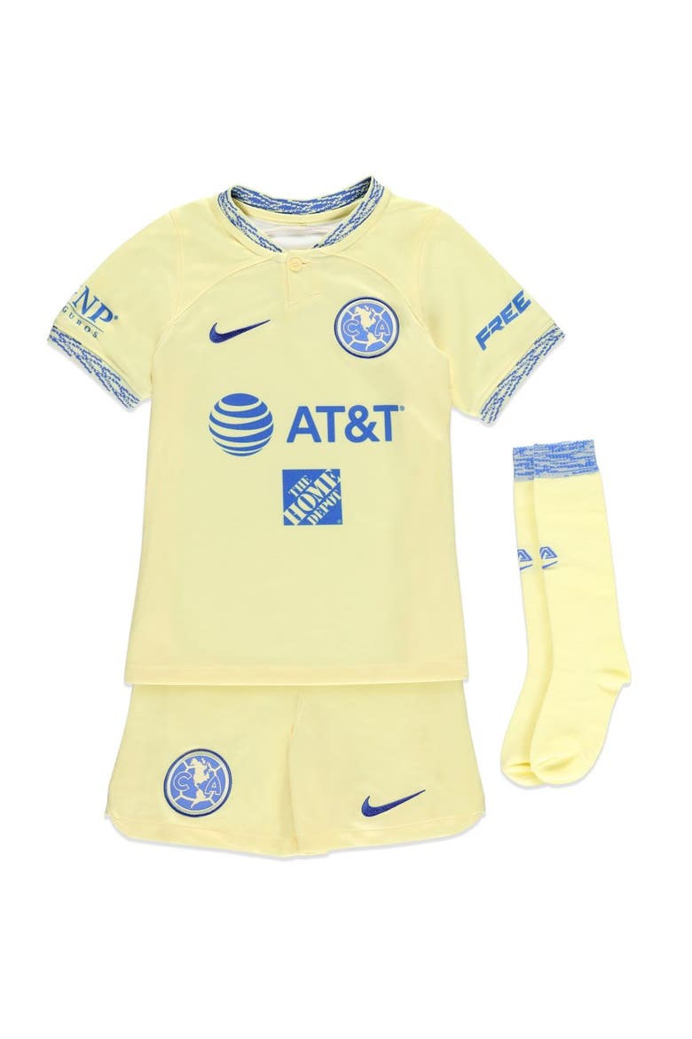 Preschool Nike Yellow Club America 2022/23 Replica Home Kit, Alternate, color, Yellow