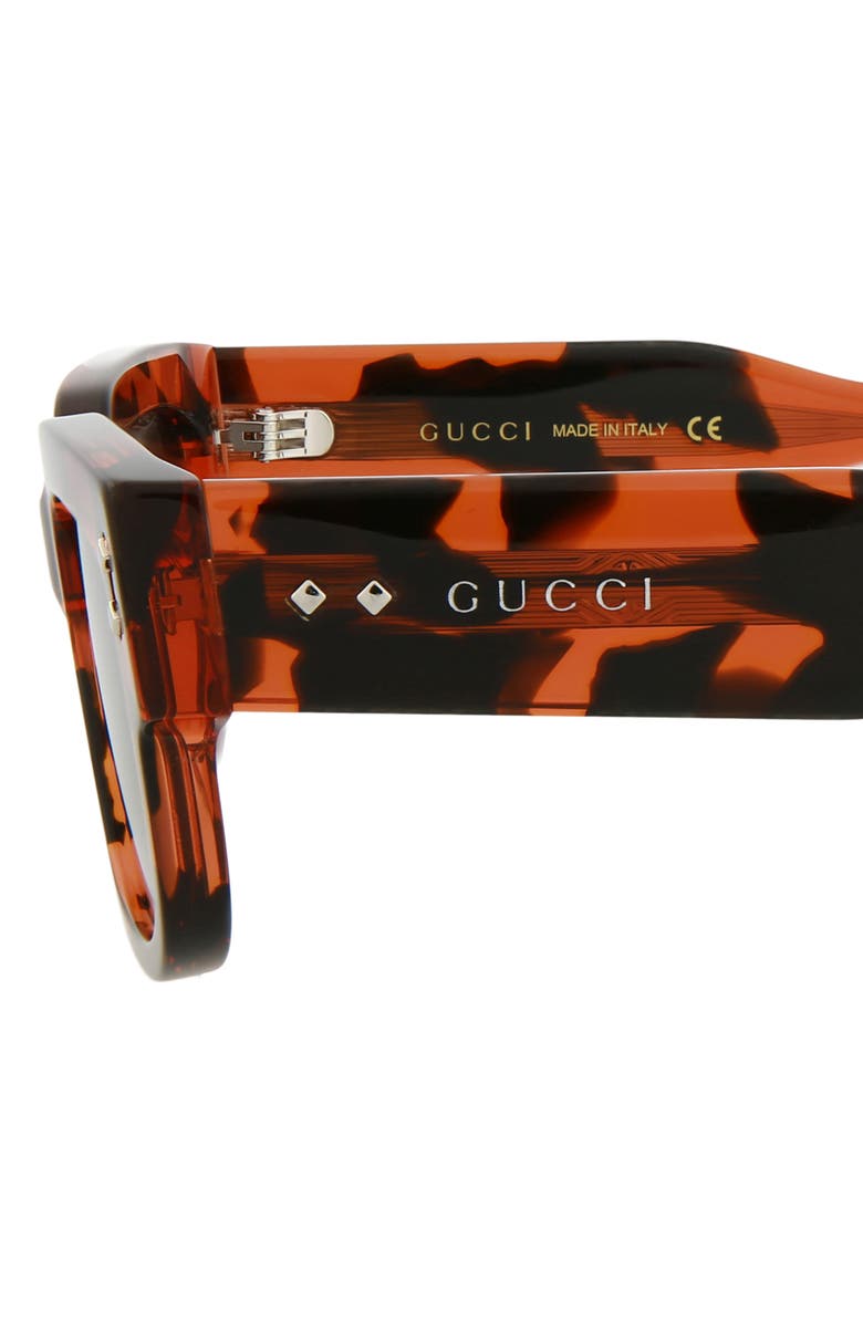 Gucci 56mm Square Sunglasses, Alternate, color,