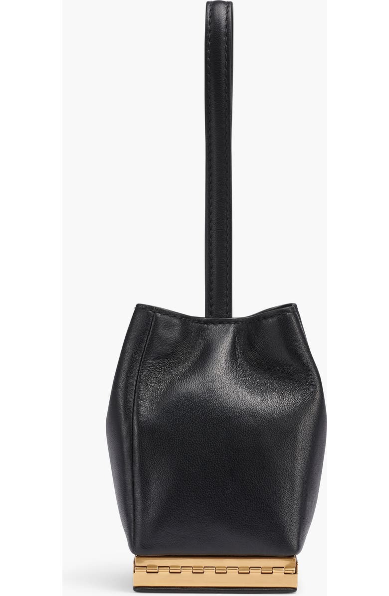 Donna Karan New York Sisal Clutch, Alternate, color, Blk/Gold