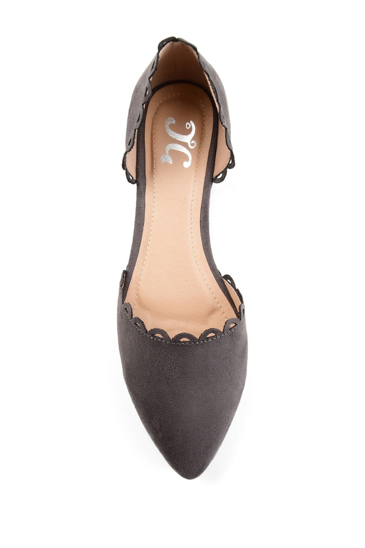 Journee Collection JOURNEE Jezlin Flat, Alternate, color, Grey