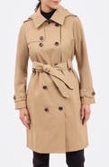 London Fog Cotton Blend Trench Coat