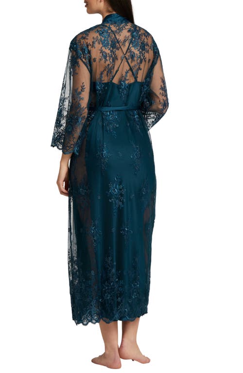 RYA COLLECTION RYA COLLECTION DARLING SHEER LACE ROBE
