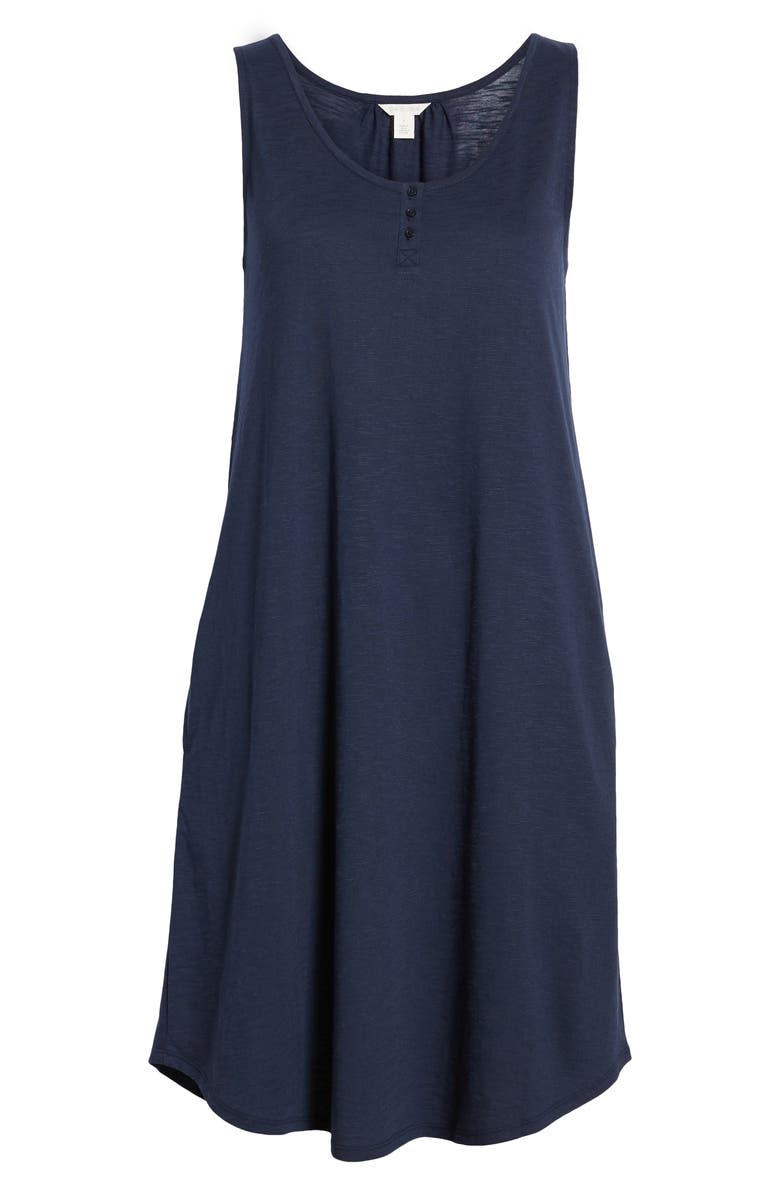 Caslon<sup>®</sup> Shirttail Hem Tank Dress, Alternate, color, 
