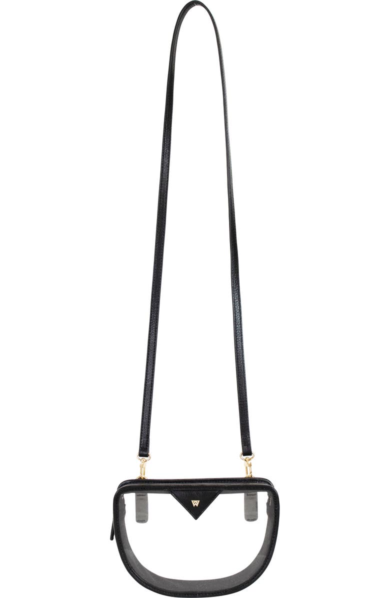 Kelly Wynne Clear BRB Convertible Crossbody & Belt Bag, Alternate, color,