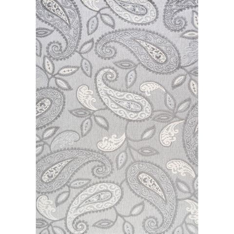 Julien Paisley High-Low Light Indoor/Outdoor Area Rug