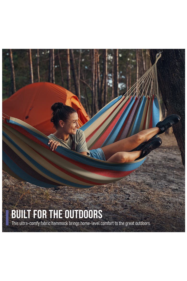 Double Hammock, Alternate, color, MULTI RED