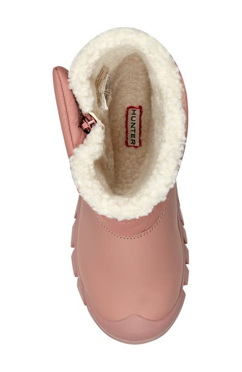 Hunter Kids' Intrepid Snow Boot In Pink