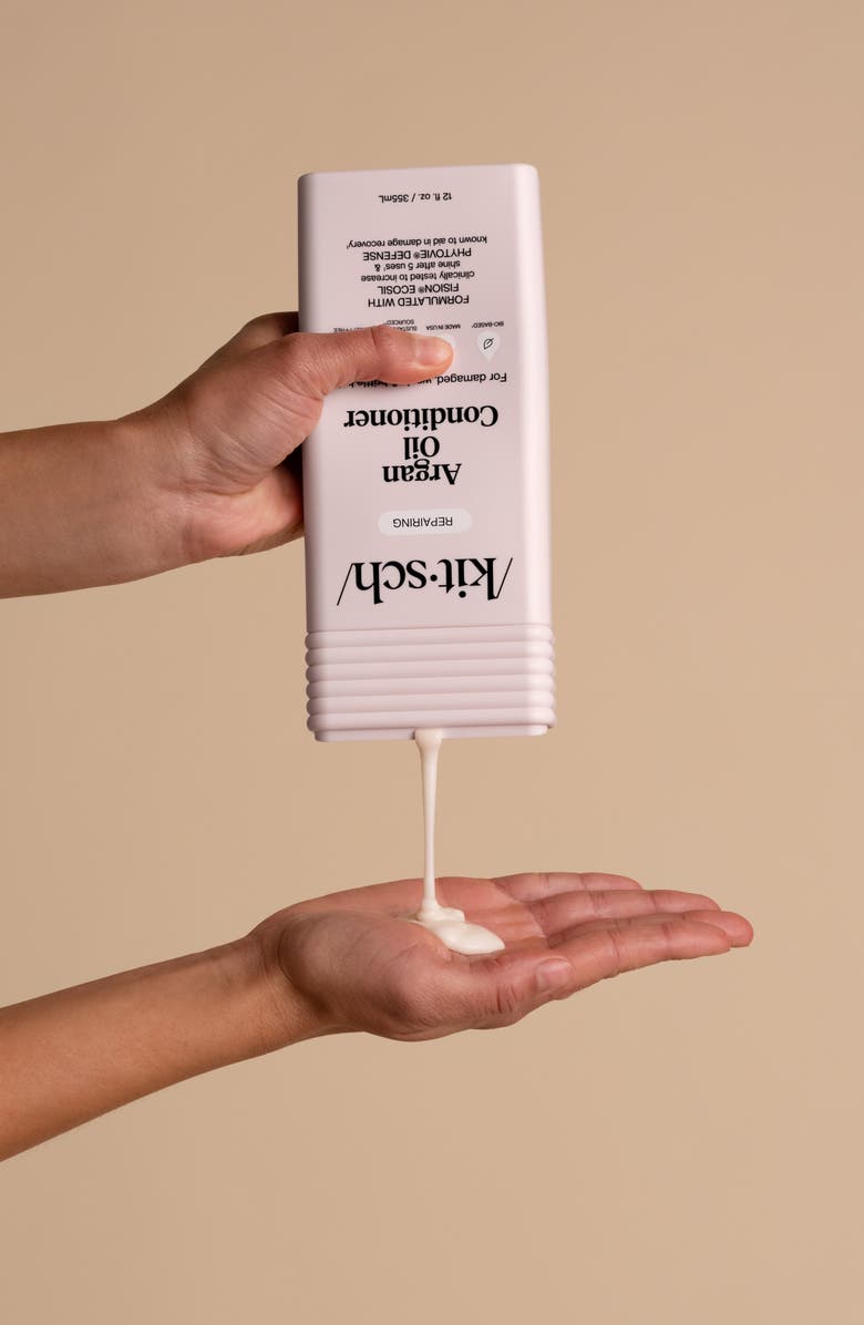 Kitsch Repairing Argan Oil Liquid Conditioner, Alternate, color, 