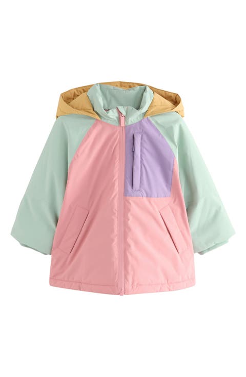 Kids' Colorblock Waterproof Jacket (Little Kid)