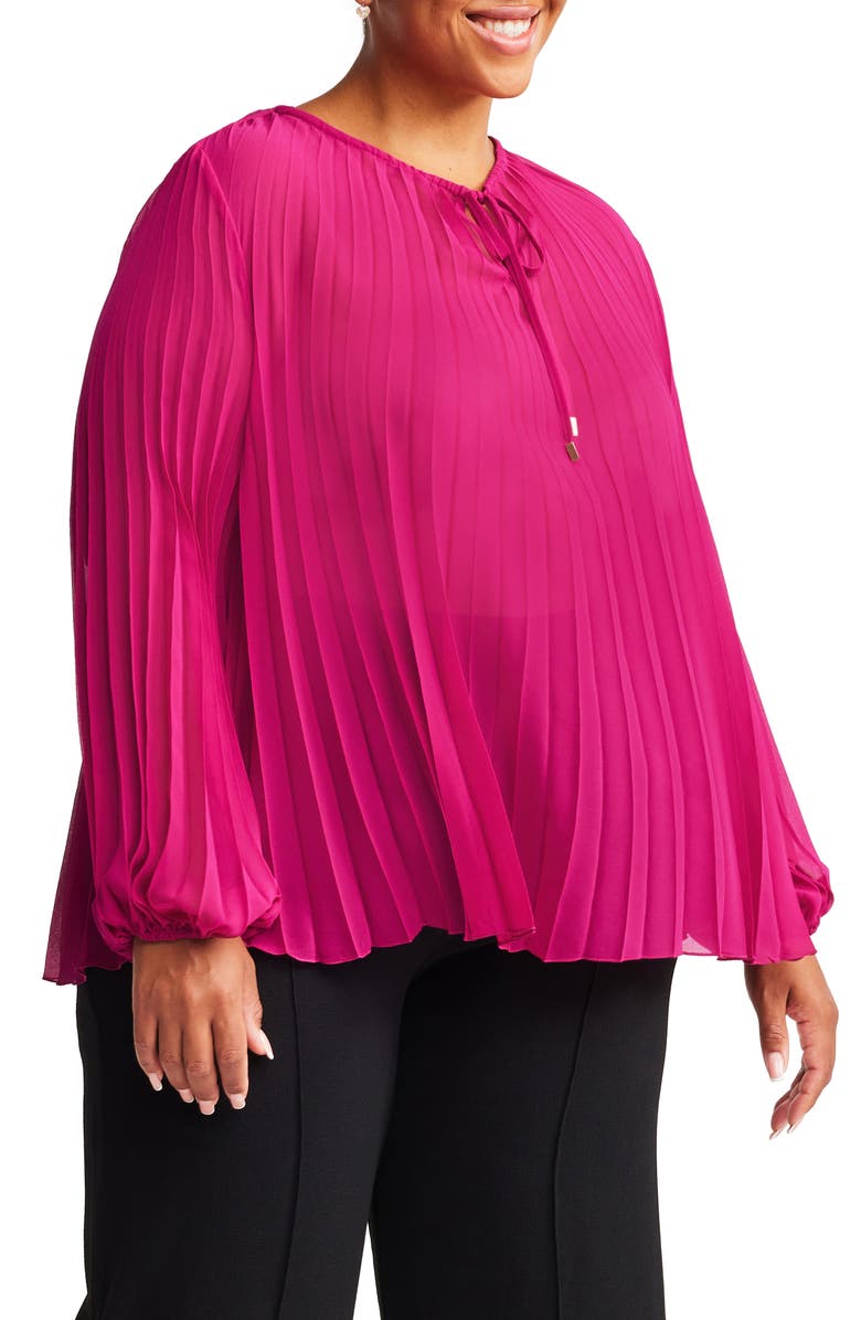 Estelle Larissa Pleated Top, Alternate, color, 