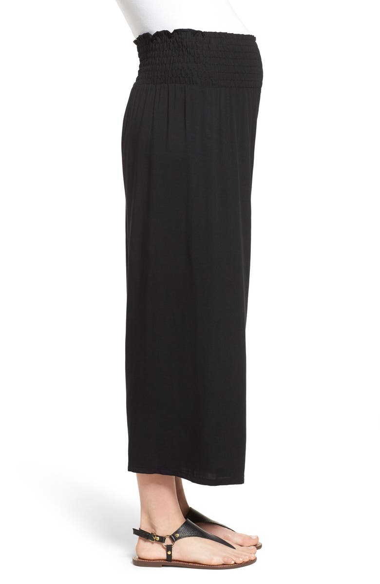 Nom Maternity Corsica Smocked Pants, Alternate, color, 