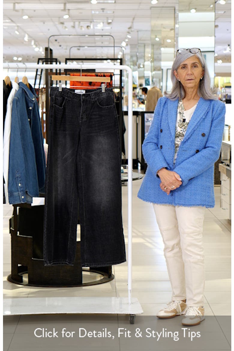 Maya Mid Rise Ultra Wide Leg Jeans video