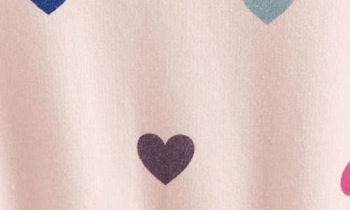 Tucker + Tate Print Fleece Romper In Pink